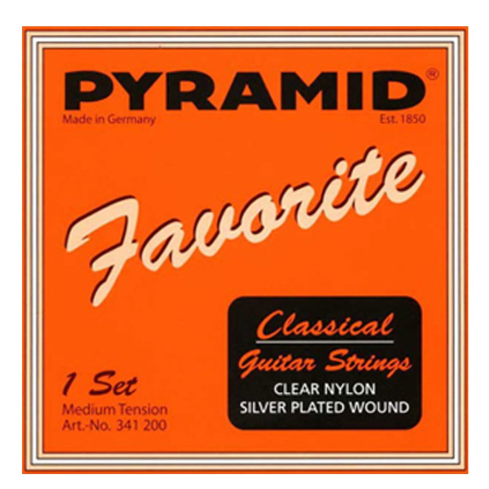PYRAMID CLEAR NYLON MEDIUM Σετ Χορδές Κλασικής Κιθάρας