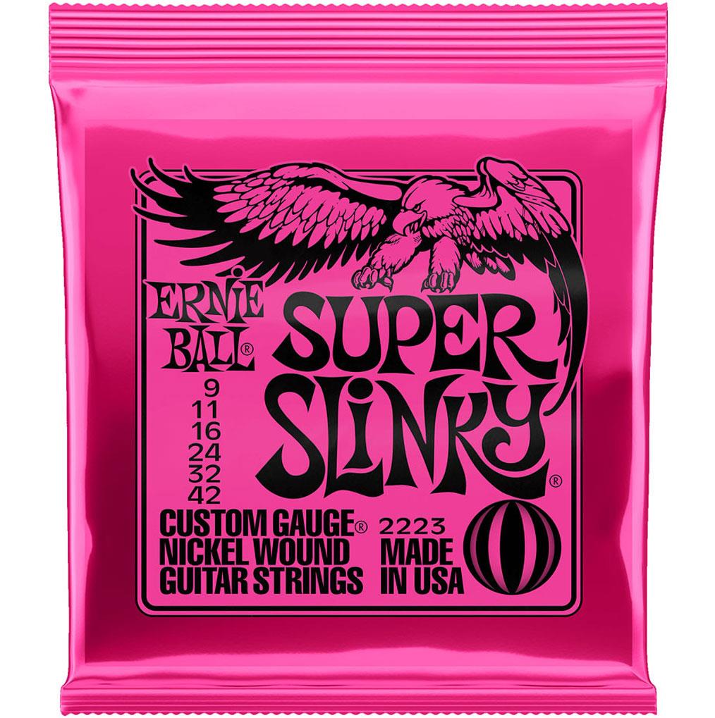 ERNIE BALL 2223 SUPER SLINKY 9-42 Σετ Χορδές Ηλεκτρικής Κιθάρας