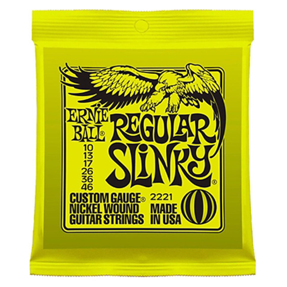 ERNIE BALL 2221 REGULAR SLINKY 10-46 Σετ Χορδές Ηλεκτρικής Κιθάρας