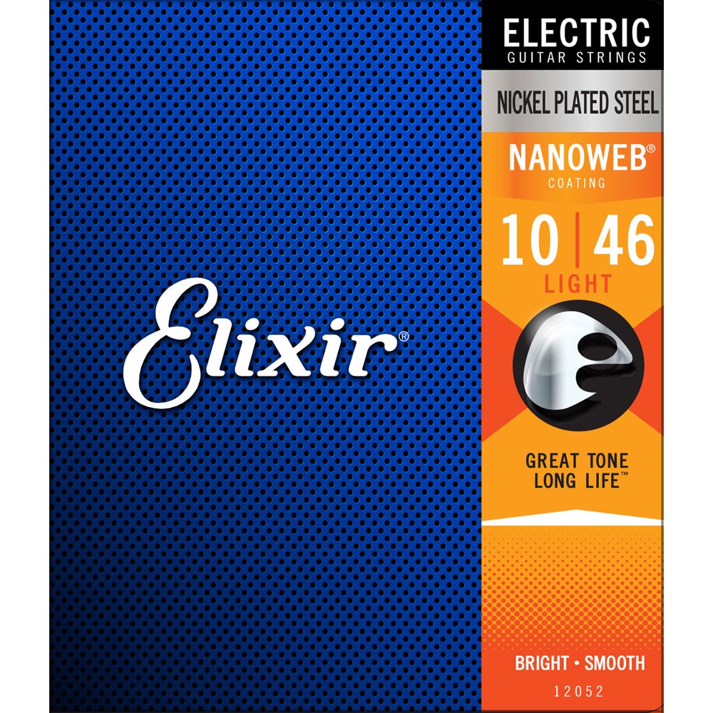 ELIXIR 12052 NANOWEB LIGHT 10-46 Σετ Χορδές Ηλεκτρικής Κιθάρας