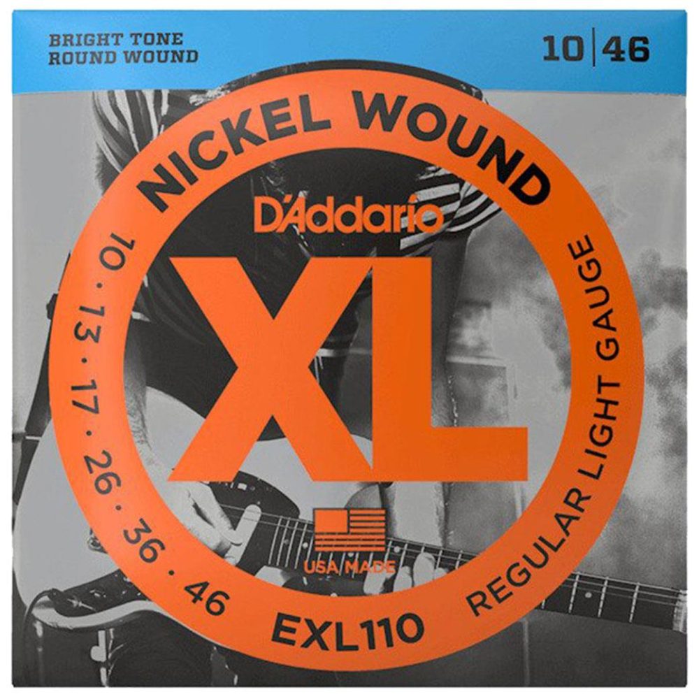 DADDARIO EXL110 REGULAR LIGHT 10-46 Σετ Χορδές Ηλεκτρικής Κιθάρας