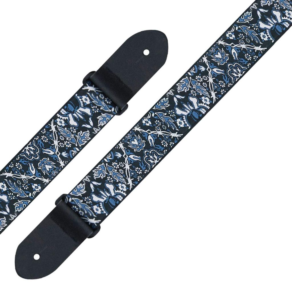 PERRIS 6536 Blue Bandana Guitar Strap