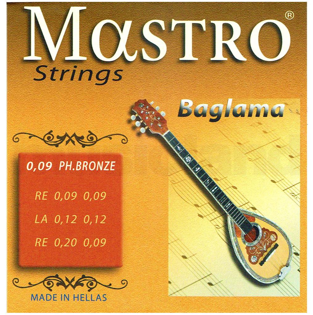MASTRO 009 SILVER Σετ Χορδές Μπαγλαμά