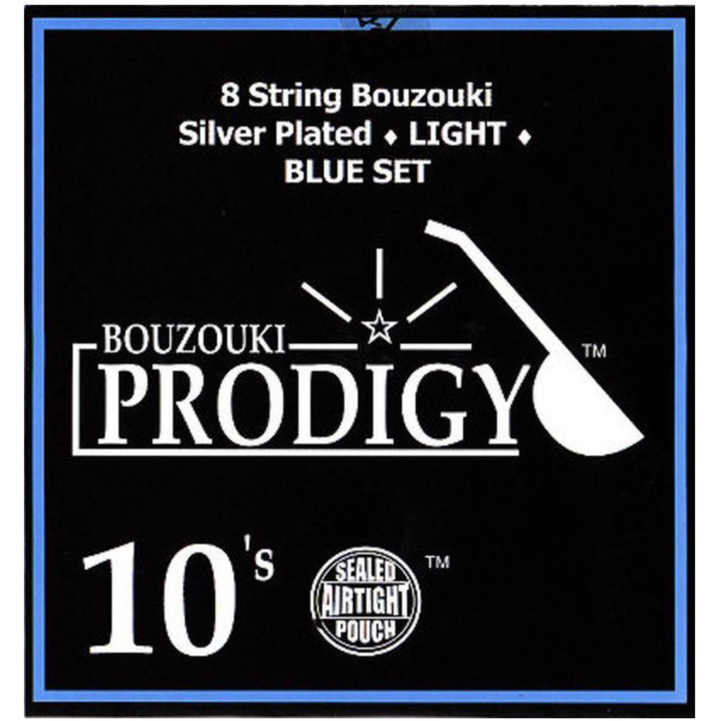 PRODIGY Σετ Χορδές Μπουζουκιού 8χορδου Blue Set 10's