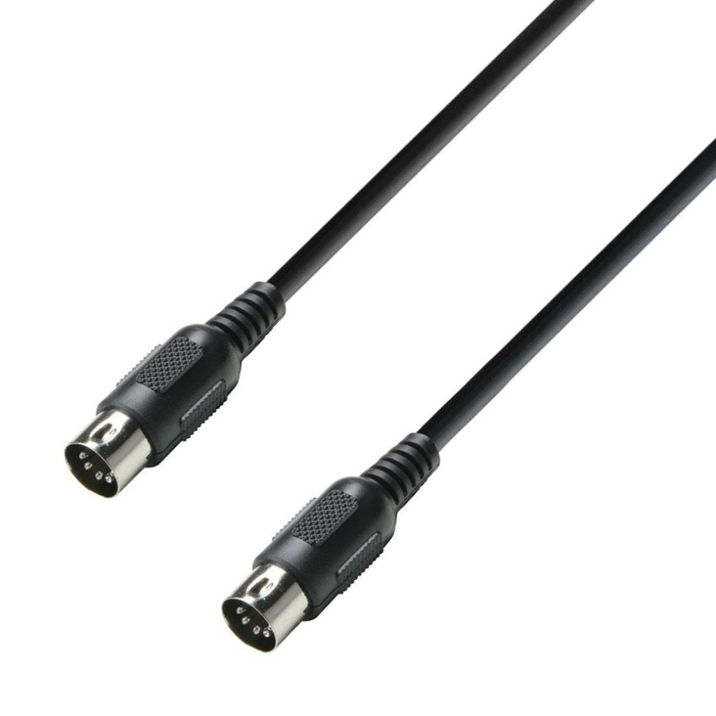 ADAM HALL K3-0150BLK Καλώδιο MIDI 1,5μ.