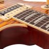 VINTAGE V100AFD Paradise Flamed Amber Electric Guitar