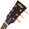 VINTAGE V100AFD Paradise Flamed Amber Electric Guitar