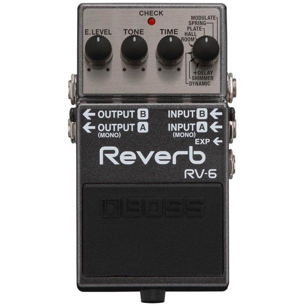 BOSS RV-6 Digital Reverb Pedal