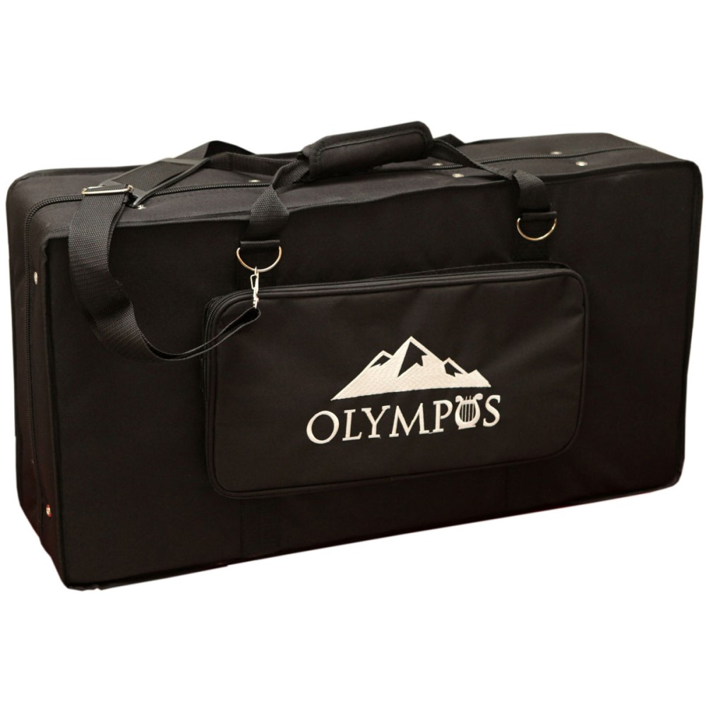 OLYMPUS LC-200 POLYFOAM Σκληρή Θήκη - Βαλίτσα Ποντιακής Λύρας Διπλή