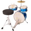 PP Percussion PP-101BL Παιδικό Junior Mini Σετ Ντραμς Μπλε