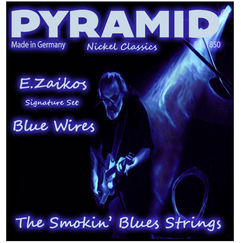 PYRAMID EZ1149 Blue Wires Signature Set Elias Zaikos Σετ Χορδές Ηλεκτρικής Κιθάρας