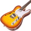 VINTAGE V72FTB Deluxe Thin Line Tele Ηλεκτρική Κιθάρα Tobacco Burst