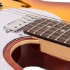VINTAGE V72FTB Deluxe Thin Line Tele Ηλεκτρική Κιθάρα Tobacco Burst