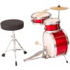 PP Percussion PP-101RD Παιδικό Junior Mini Σετ Ντραμς Κόκκινο