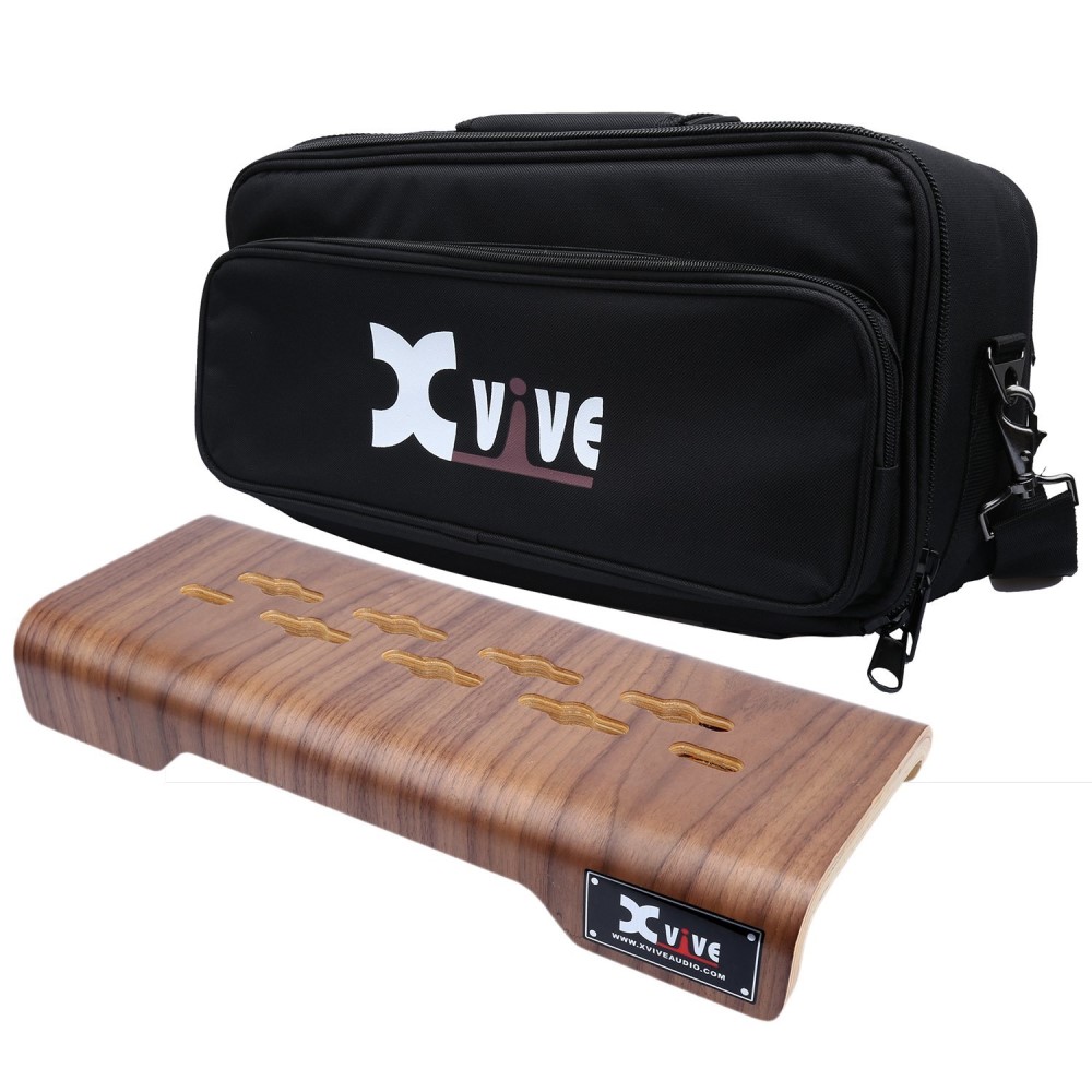 XVIVE F4 Pedal Board - Βάση για Πεταλάκια με Θήκη Μεταφοράς