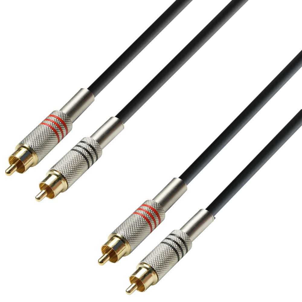 ADAM HALL K3TCC-0300 Καλώδιο 3μ. RCA