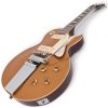 VINTAGE V100MU Gold Top Electric Guitar with Vibrola