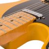 VINTAGE LV52BS Butterscotch Tele Left-handed Electric Guitar