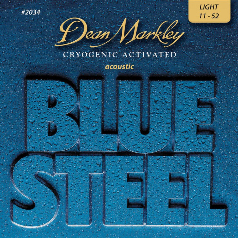 DEAN MARKLEY BLUE STEEL DM2034 LIGHT 11-52 Σετ Χορδές Ακουστικής Κιθάρας