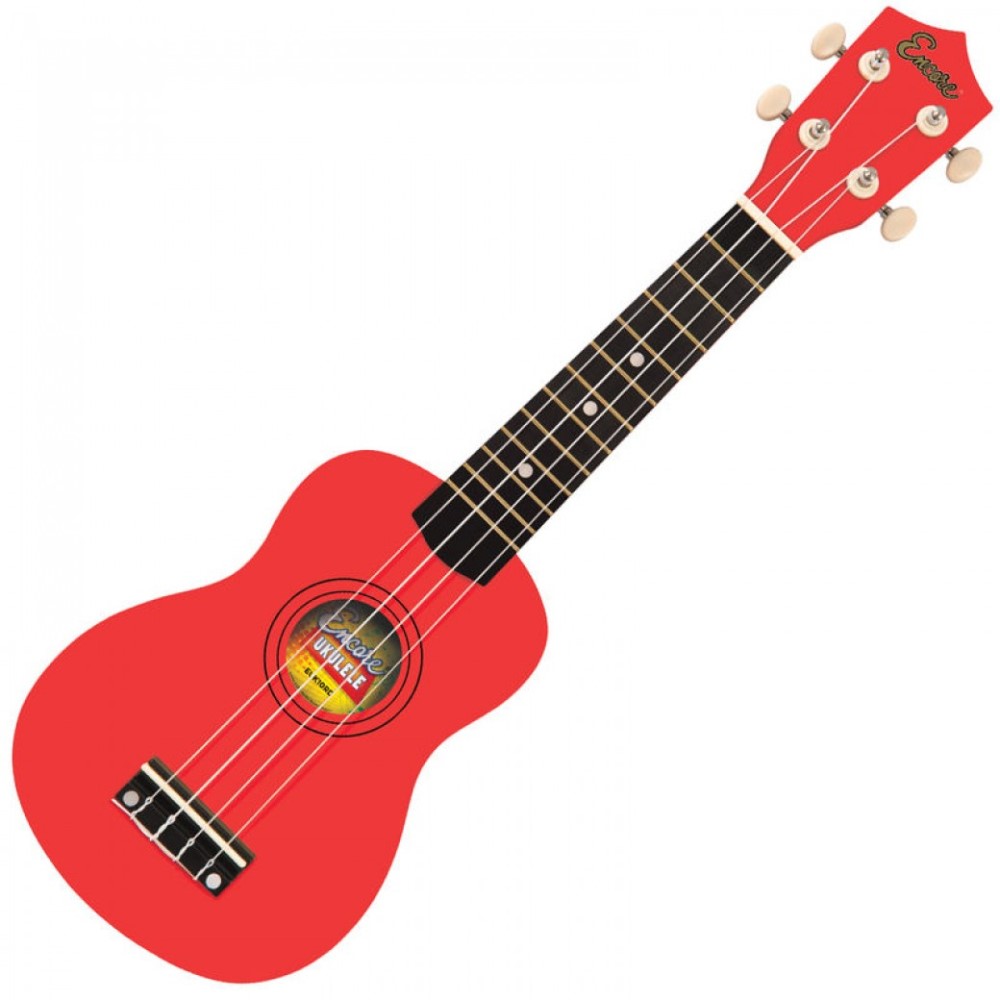 ENCORE EUK-10RD Soprano Ukulele ENCORE EUK-10RD Soprano Ukulele