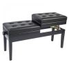 KINSMAN KPB-20BK Double Seated Piano Bench