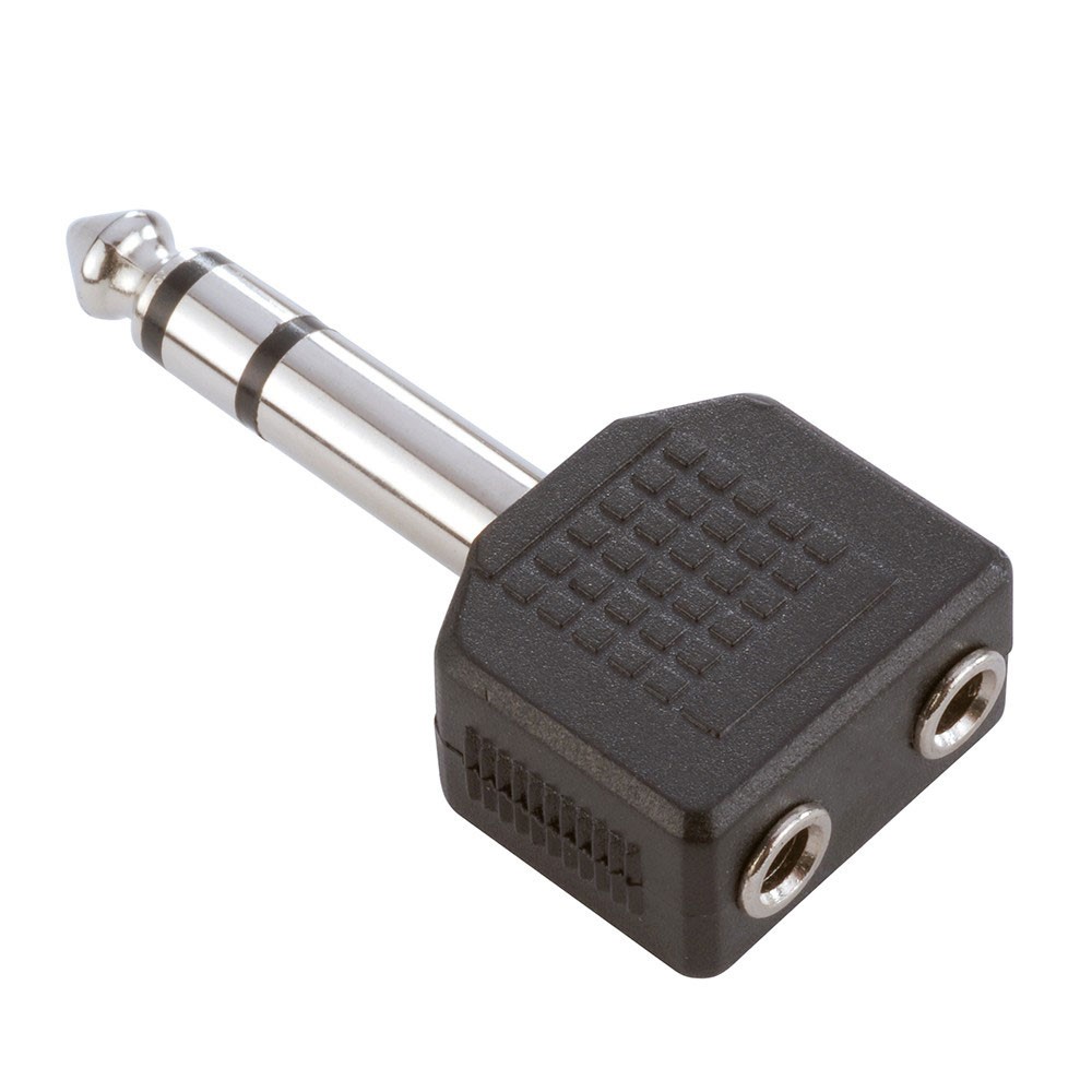 ADAM HALL 7545 Αντάπτορας Mini Stereo Jack 3.5mm σε Stereo Jack 6.3mm τύπου Υ