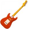 VINTAGE ICON V6MRFR Relic Firenza Red Electric Guitar