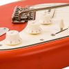 VINTAGE ICON V6MRFR Relic Firenza Red Electric Guitar