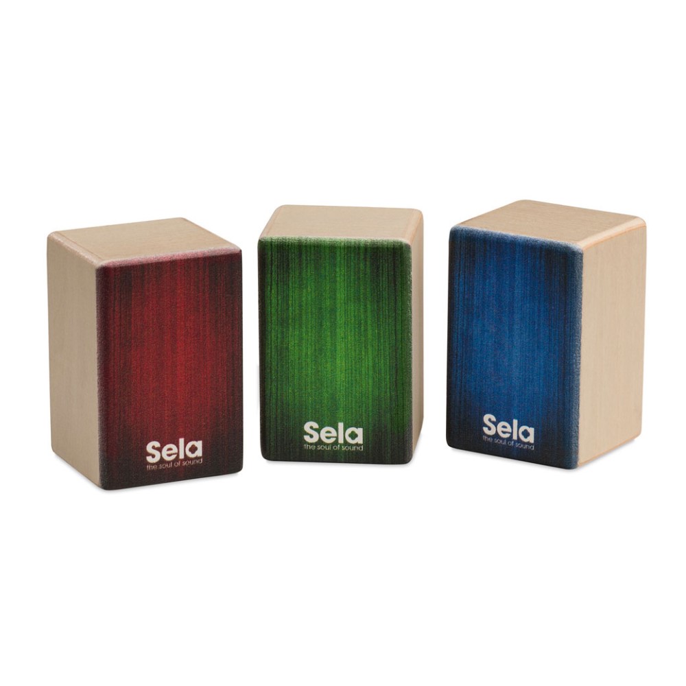 SELA SE-108 Mini Cajon Shaker Set - Ξύλινα Σέικερ