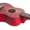 CASCHA HH-3961 Soprano Ukulele - Σοπράνο Γιουκαλίλι Κόκκινο με θήκη