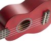 CASCHA HH-3961 Soprano Ukulele - Σοπράνο Γιουκαλίλι Κόκκινο με θήκη
