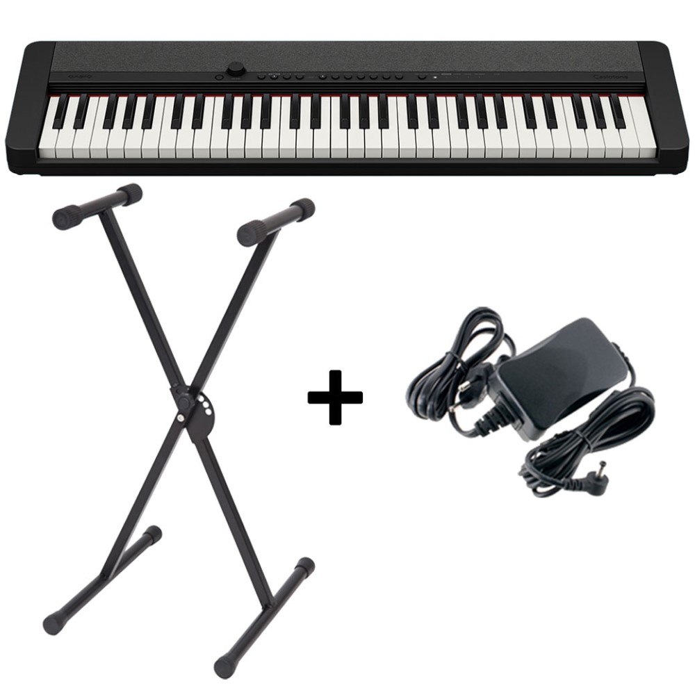 CASIO CT-S1BK Αρμονίου με ΔΩΡΟ βάση και Τροφοδοτικό