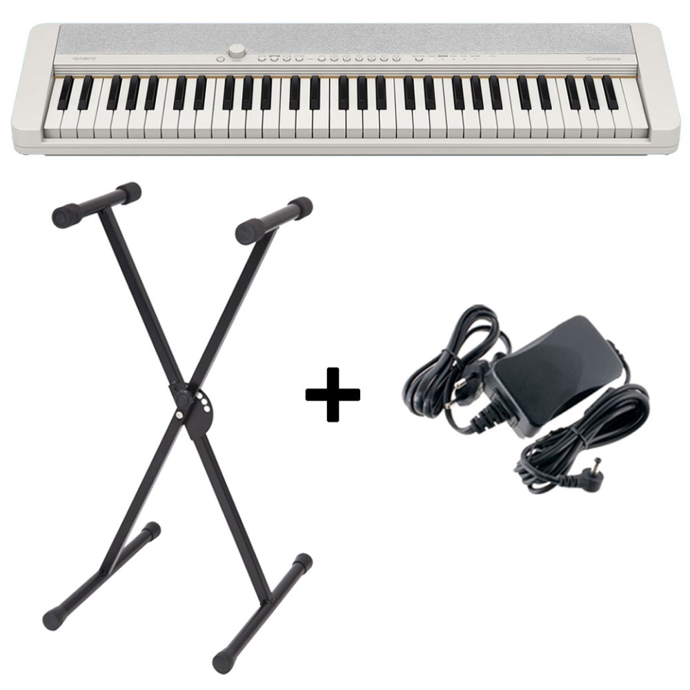 CASIO CT-S1WE Αρμόνιο με ΔΩΡΟ βάση και Τροφοδοτικό