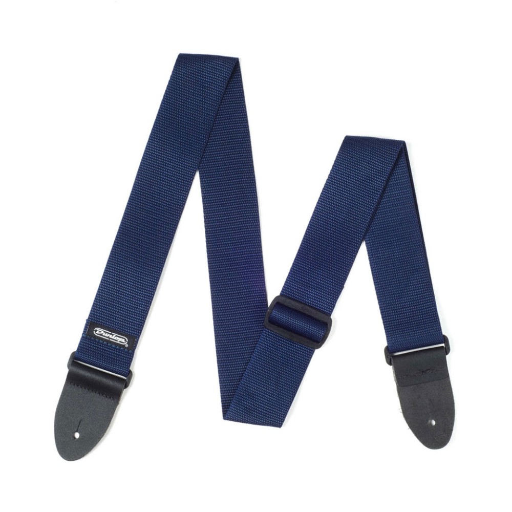 DUNLOP D0701NV Poly Strap Ζώνη Κιθάρας Μπλε