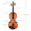 EASTAR EB-0212 Violin Set 3/4 Size