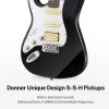 DONNER EC-1224 Lefthanded Electric Guitar Set