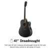 DONNER EC-1129 Acoustic Guitar Set