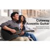 DONNER EC-1129 Acoustic Guitar Set