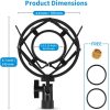 MOUKEY MK-0108 Βάση Αράχνη Μικροφώνου με Pop Filter