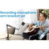 MOUKEY MK-0156 Microphone Stand with Pop Filter
