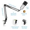 MOUKEY MK-0156 Microphone Stand with Pop Filter