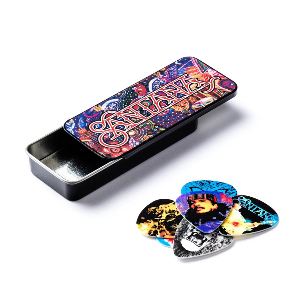 DUNLOP SAN-PT02H Carlos Santana Tin Picks DUNLOP SAN-PT02H Carlos Santana Tin Picks