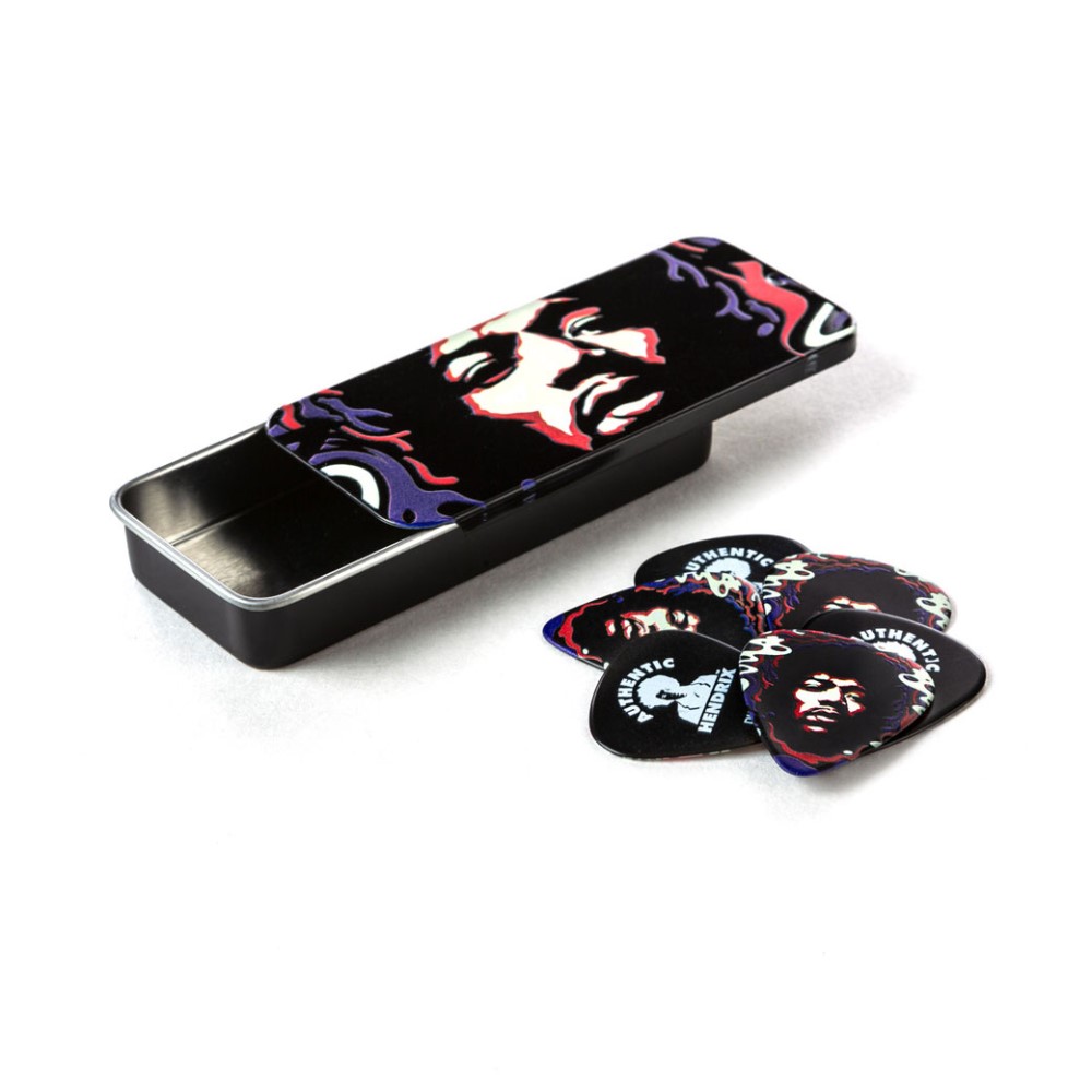 DUNLOP JH-PT15H Jimi Hendrix Tin Picks DUNLOP JH-PT15H Jimi Hendrix Tin Picks