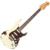VINTAGE ICON V6MRVW Relic White Electric Guitar