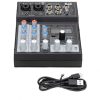 CAD MXU-4FX Κονσόλα/Mixer 4-καναλιών με Ψηφιακά εφέ