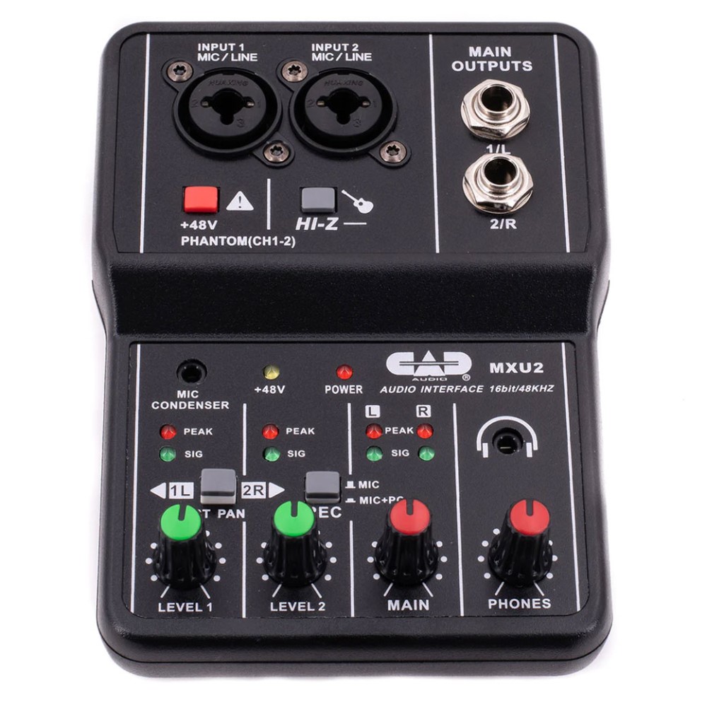 CAD MXU-2 Κονσόλα/Mixer 2-καναλιών