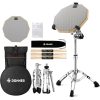 DONNER EC-2003 Practice Pad - Επιφάνεια εξάσκησης Σετ με βάση, θήκη και αξεσουάρ
