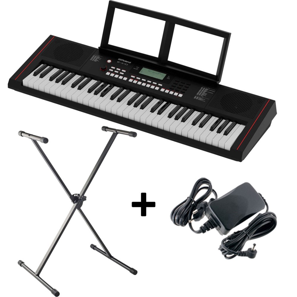 ROLAND E-X10 Σετ Αρμονίου με Βάση