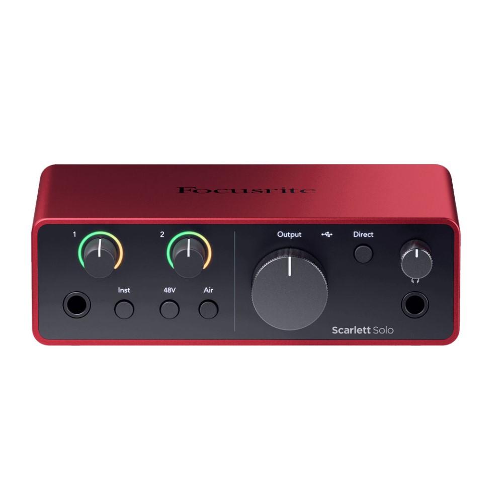 FOCUSRITE Scarlett SOLO 4th Gen Κάρτα Ήχου