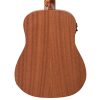 VINTAGE VE-100MH Traveler Electroacoustic Guitar 3/4 Size